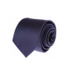 Tie in pure silk square-navy and brown