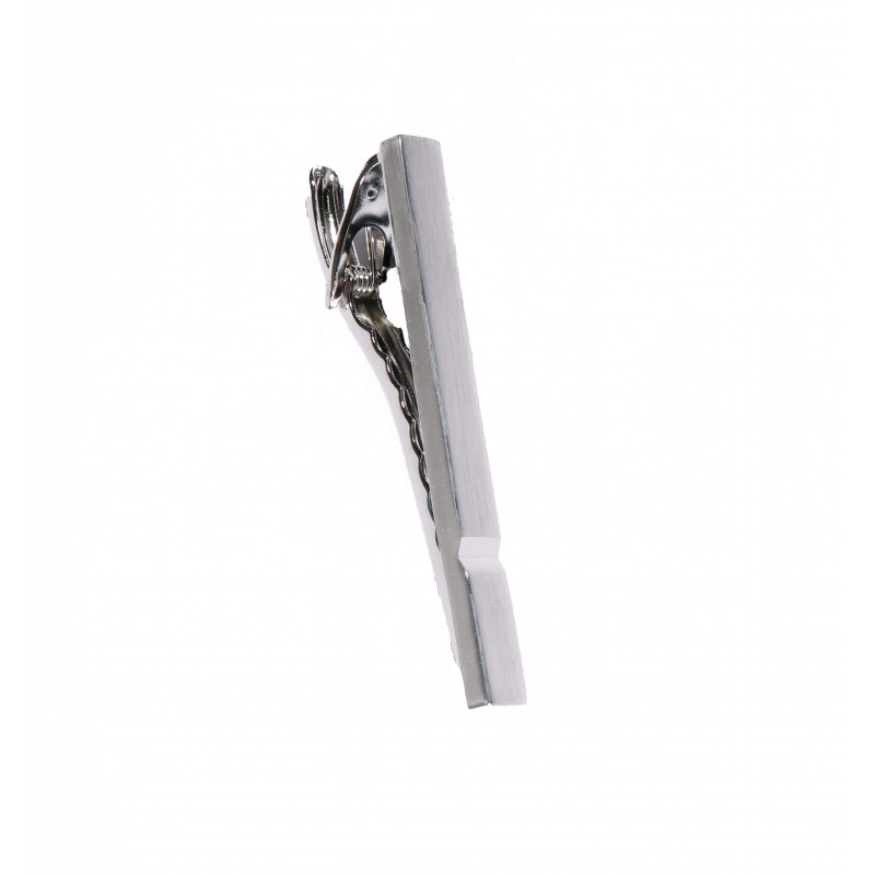  Tête de Mort   en Acier Inoxydable avec boîte Cadeau de Luxe MGStyle Cravate Pincez Cilp pour Homme   Noir et Argenté   5,5 cm pour Regular Ties  