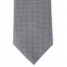 cravates pure soie double rayures