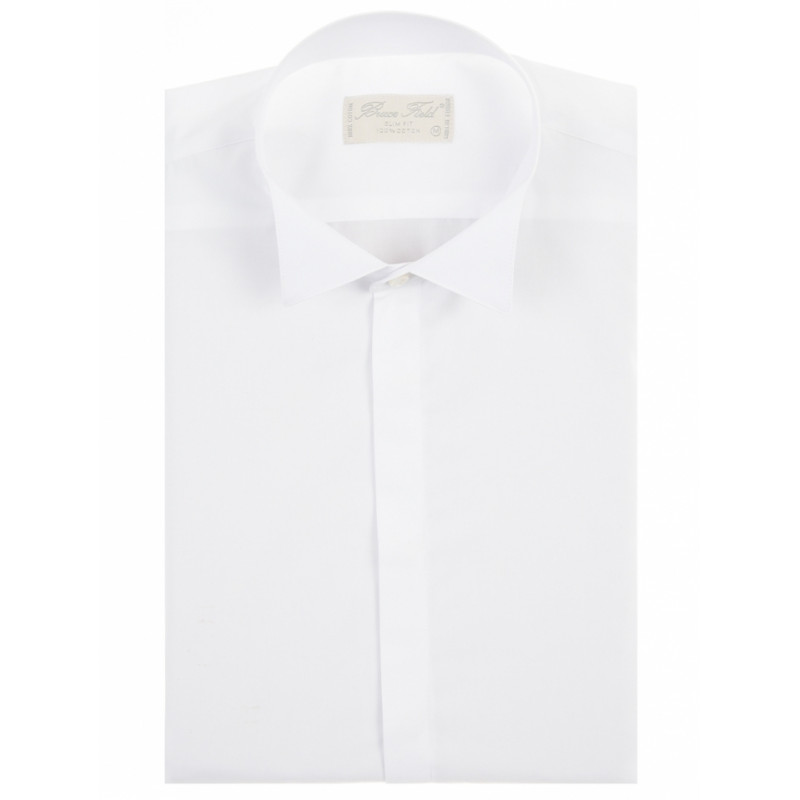 chemise homme col cassé