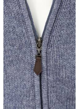 Pure Cashmere zipped Cardigan