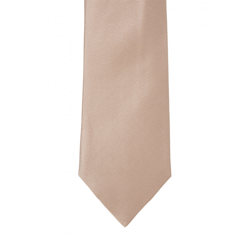 Solid Pure Silk Tie